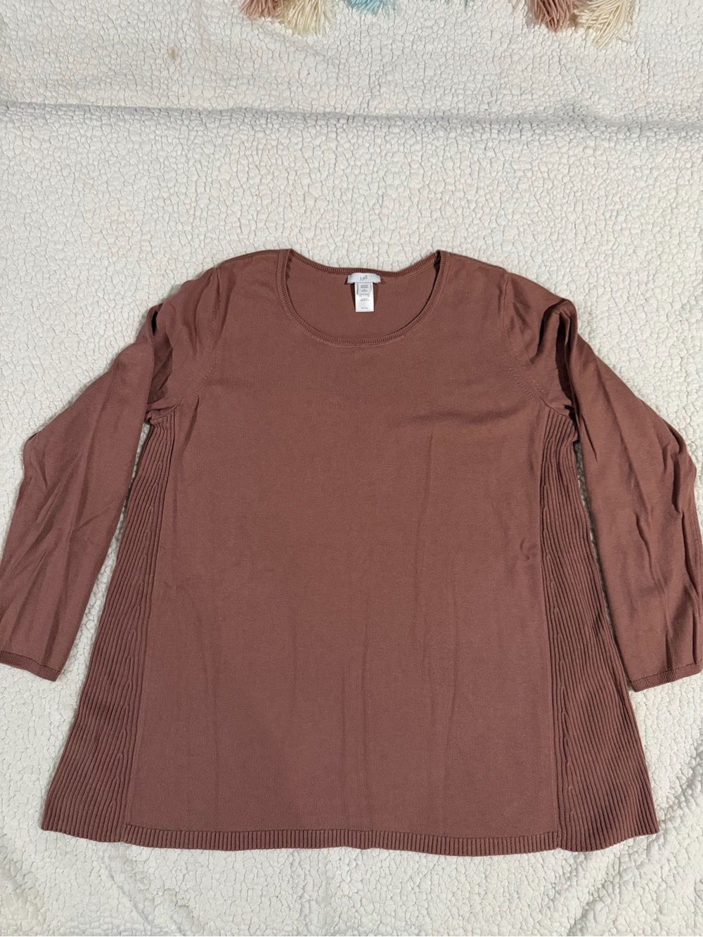 J. Jill A-line Sweater in Mauve